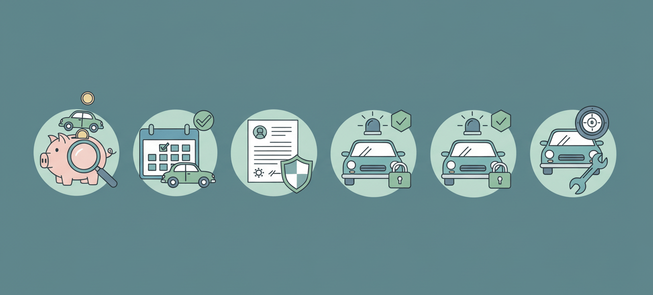 Infografic cu sfaturi pentru a plăti mai puțin la asigurarea RCA